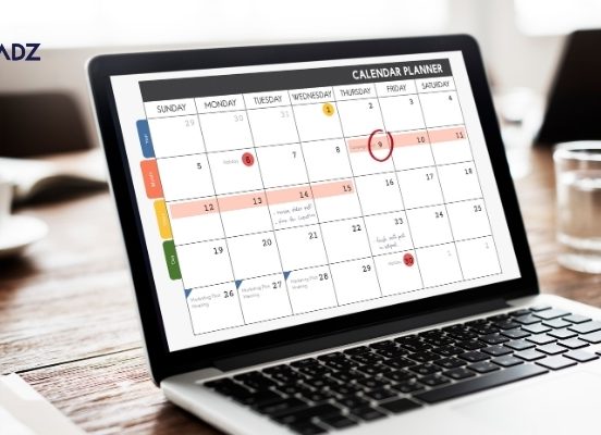 social media content calendar 2025