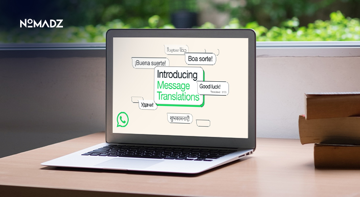 Whatsapp in-chat translation feature