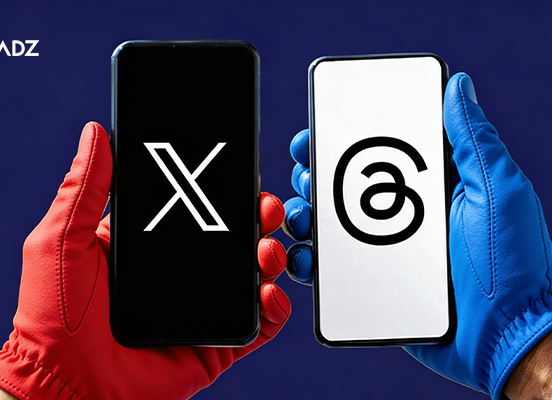 Threads overtaking X