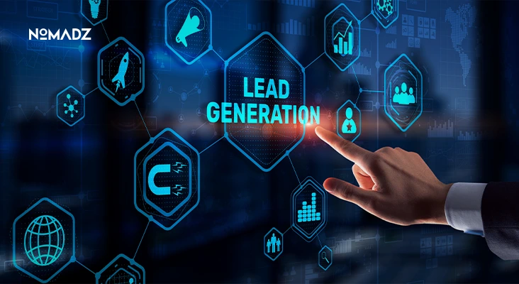 Lead Generation Ads strategy with analytics, targeting, and conversion elements